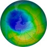 Antarctic Ozone 2009-11-23